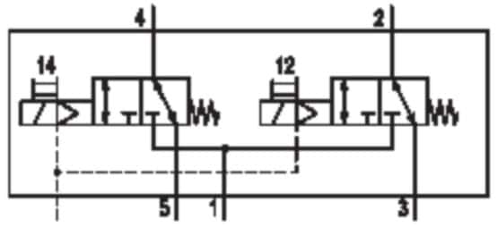 Thumbnail Technische Abbildung von Aventics R503A2BD0MA00F1
