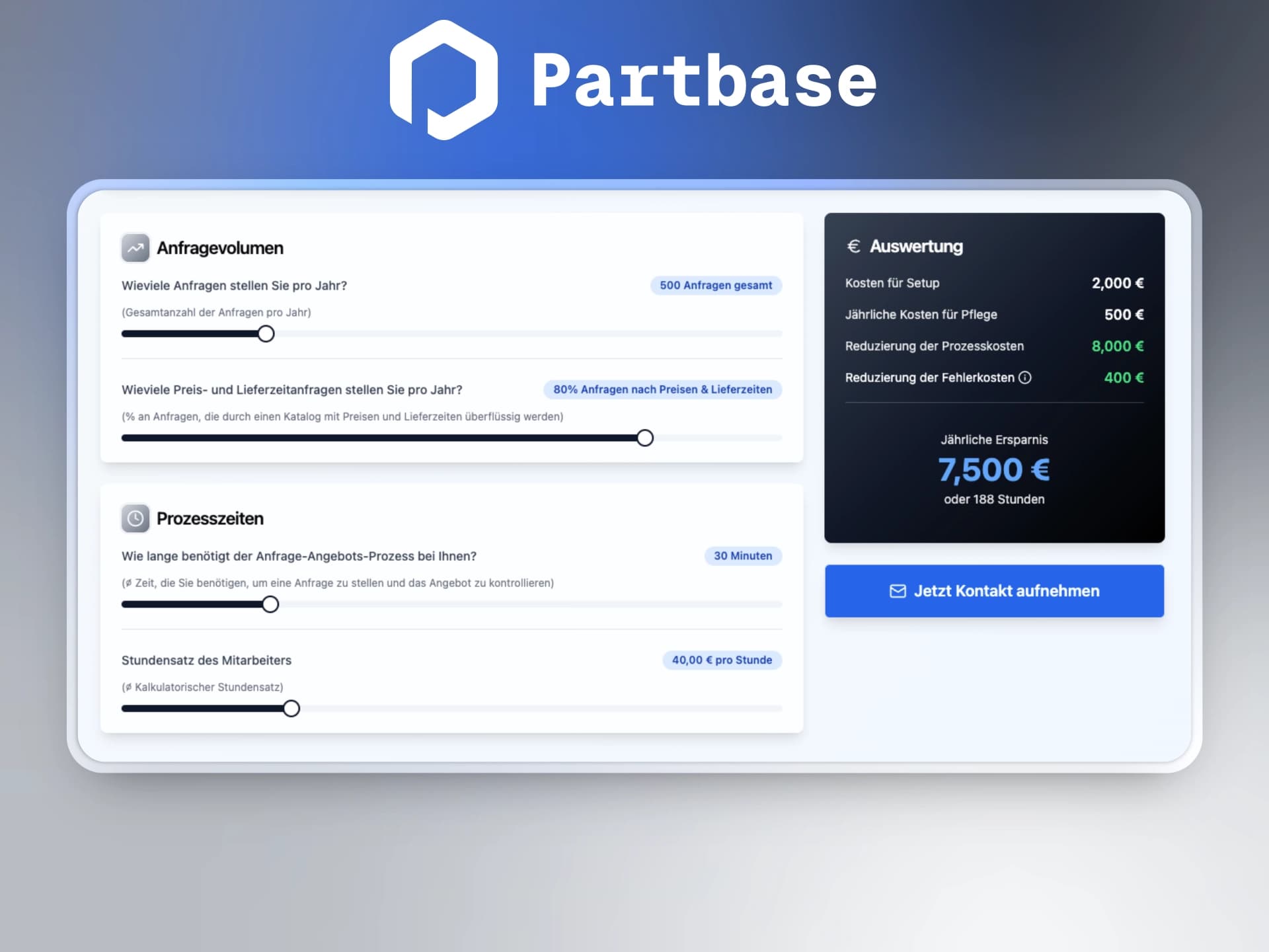 ROI Calculator for Clean Master Data & Interfaces