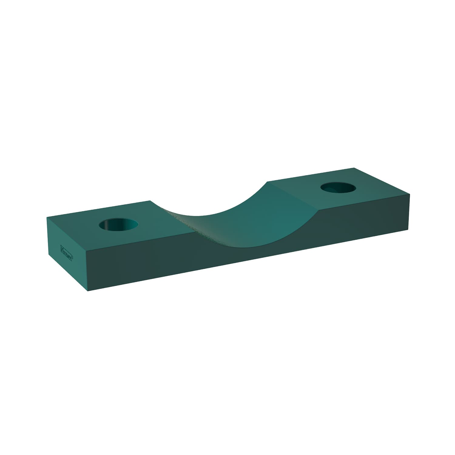 Pipe supports for round steel hooks and flat steel hooks