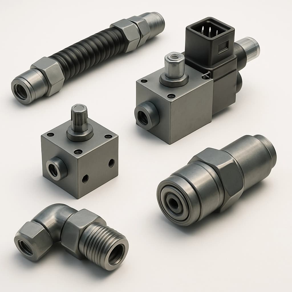 Abbildung von Hydraulik Zubehör