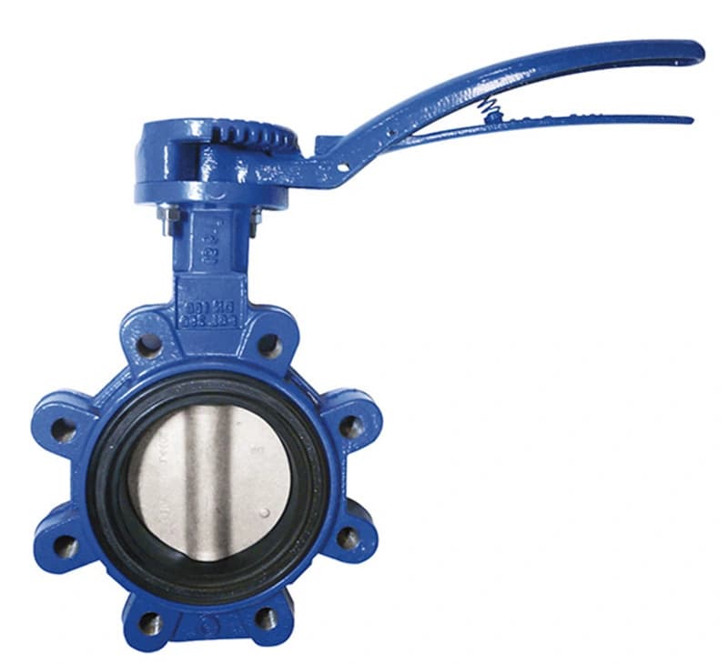 Abbildung von Hydraulik Absperrklappen