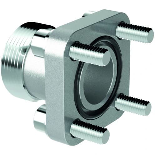 Abbildung von Hydraulik Flansche