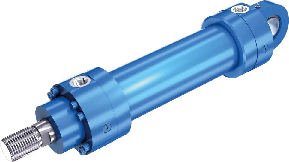 Abbildung von Hydraulik Rundzylinder