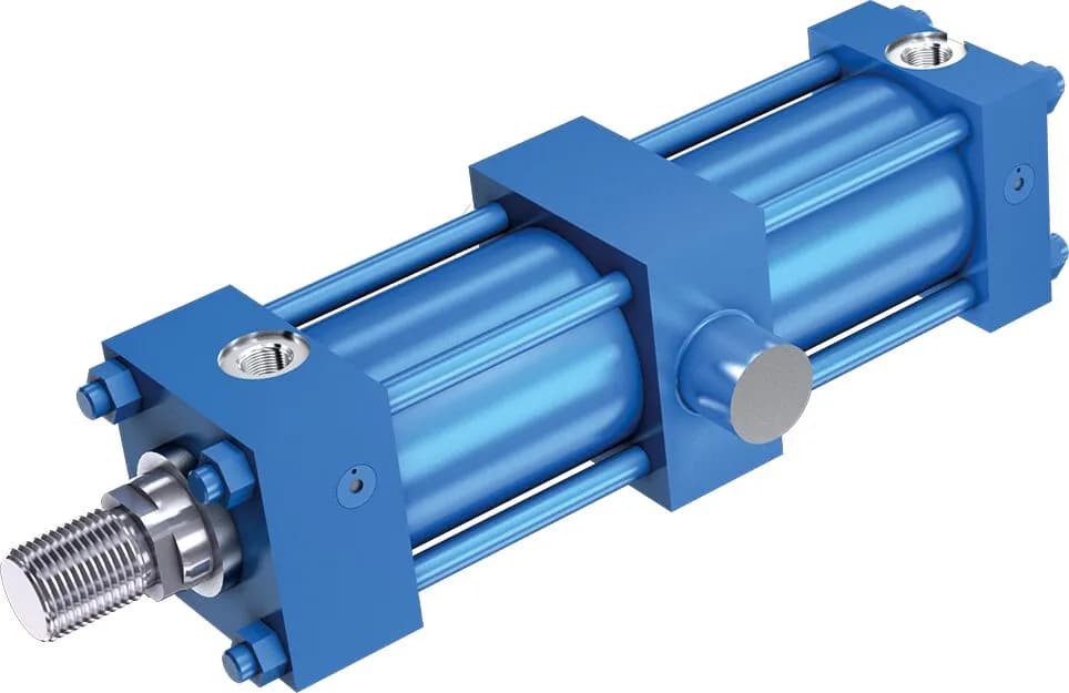 Abbildung von Hydraulik Zugankerzylinder