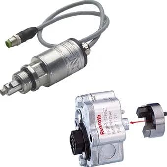 Abbildung von Hydraulik Winkelsensoren