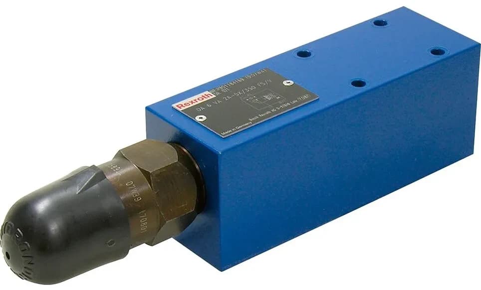 Abbildung von Hydraulik Druckabschaltventile