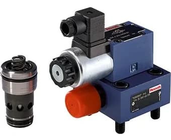 Abbildung von Hydraulik Logikventile