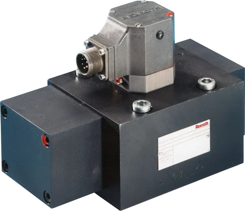 Abbildung von Hydraulik Servo-Wegeventile