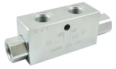 Abbildung von Hydraulik Stromteiler