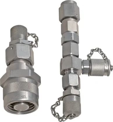 Abbildung von Hydraulik Messverschraubungen