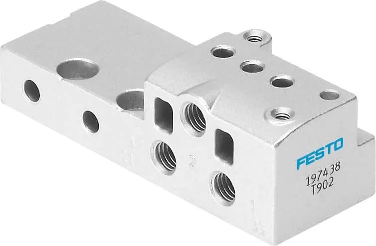 Abbildung von Platten für Pneumatikventile