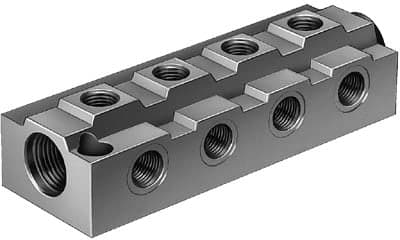Abbildung von Pneumatik Druckluftverteiler