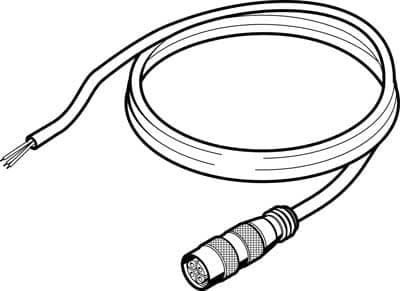 Abbildung von Elektrische Verbindungsleitungen für Sensoren