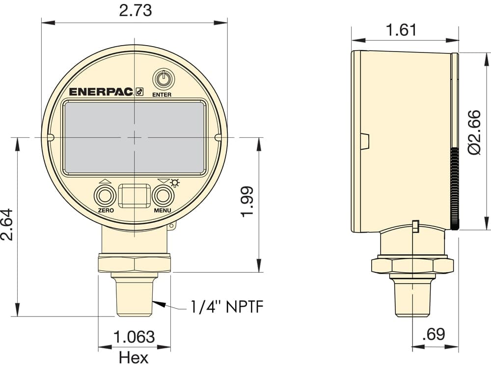 Product image Abbildung 7 von Enerpac DGR2