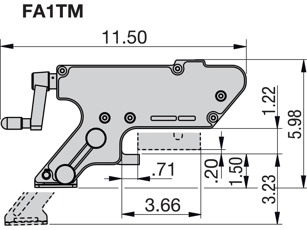 Product image Abbildung 7 von Enerpac FA1TMSTD