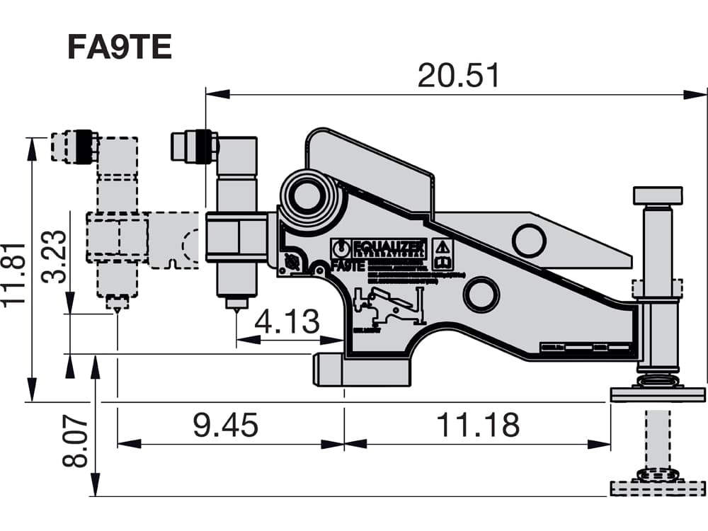 Product image Abbildung 6 von Enerpac FA9TESTD