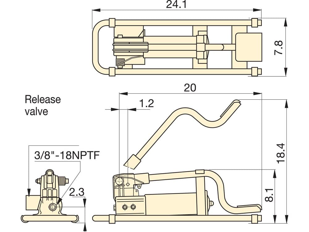 Product image Abbildung 7 von Enerpac P392FP