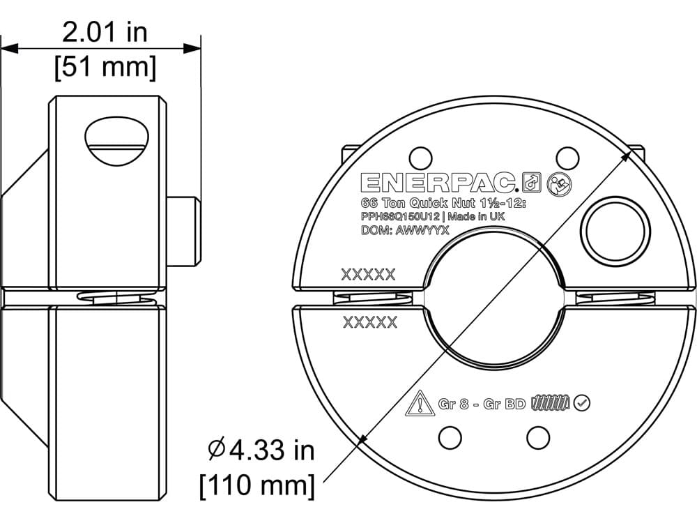 Product image Abbildung 8 von Enerpac PPH66Q125U12