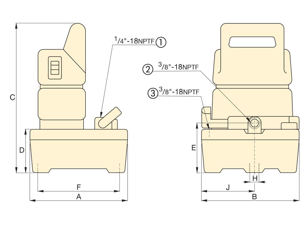 Product image Abbildung 7 von Enerpac PUJ1401B