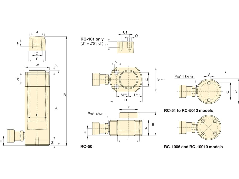 Product image Abbildung 9 von Enerpac RC55