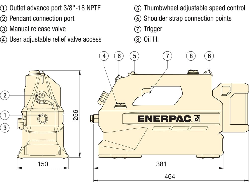 Product image Abbildung 7 von Enerpac SC1201MB