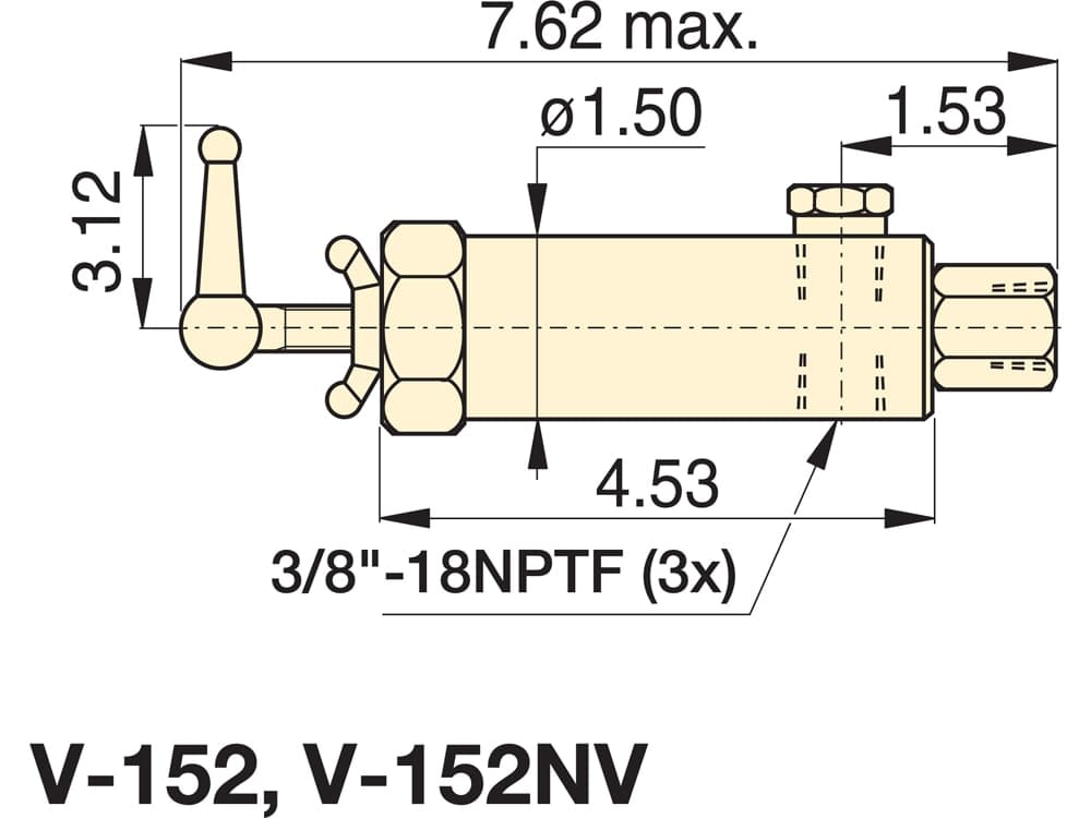 Product image Abbildung 3 von Enerpac V152NV