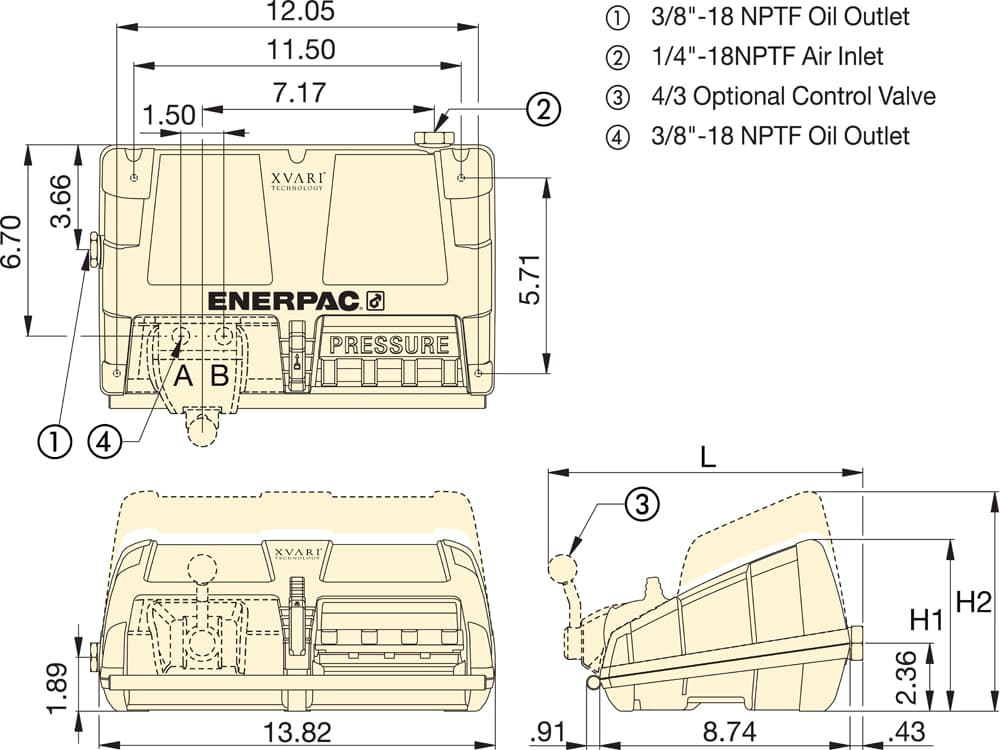 Product image Abbildung 7 von Enerpac XA12V
