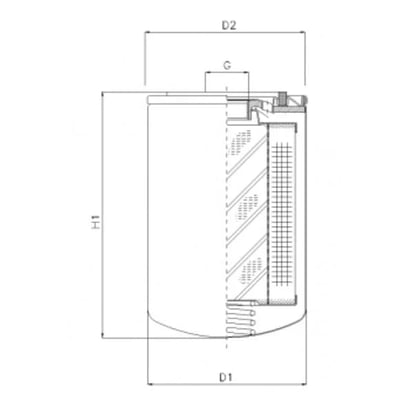 Filtrec A110CW25