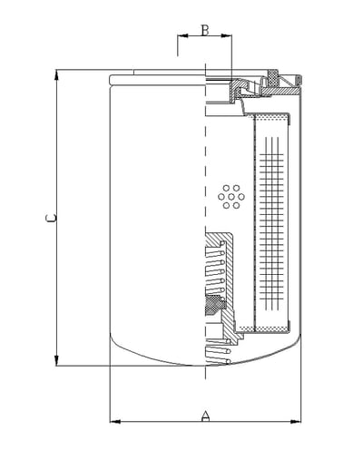 Filtrec A211C25BM