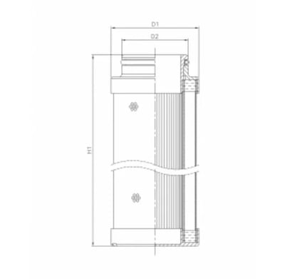 Filtrec C611G25V