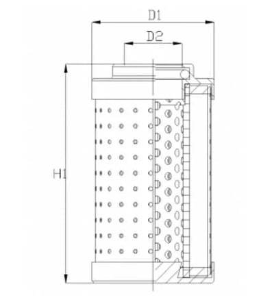 Filtrec D101G10XB0