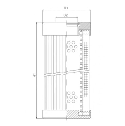 Filtrec D1101G25BV