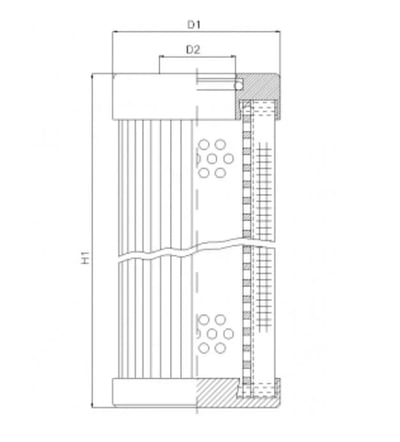 Filtrec D111T25BV