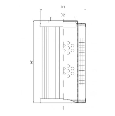 Filtrec D121T25AV
