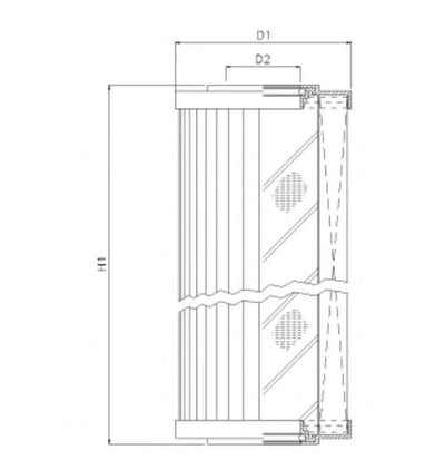 Filtrec D650T10AV