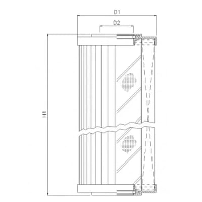 Filtrec D650T25AV