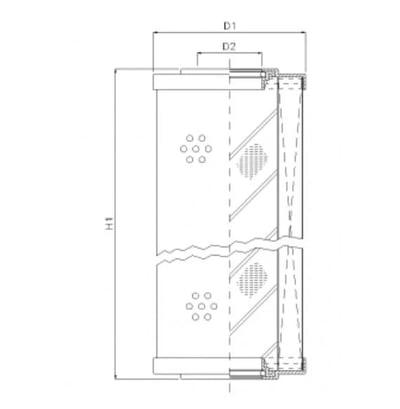 Filtrec D651C25AV