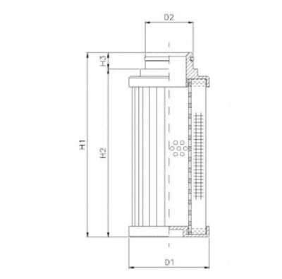 Filtrec D721G25B