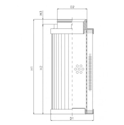 Filtrec D730C10AV