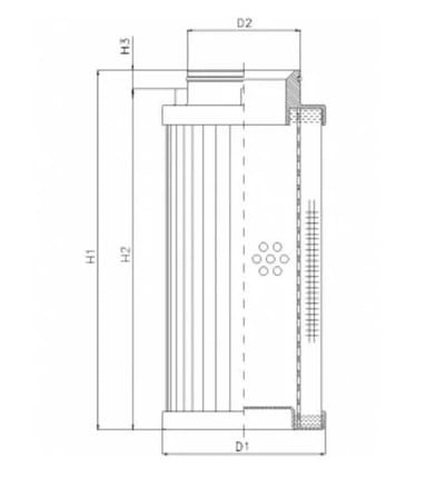 Filtrec D730C25AV