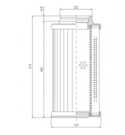 Filtrec D730G25BV