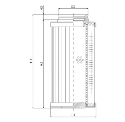 Filtrec D731G25BV