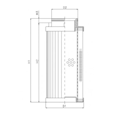 Filtrec D732T40A