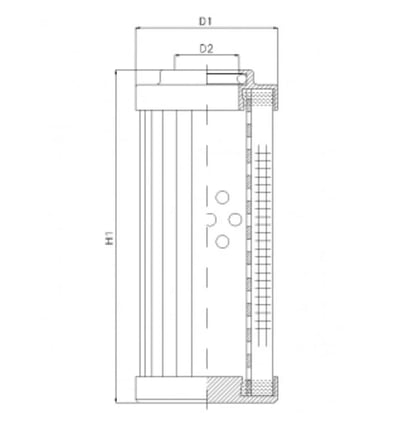 Filtrec DHD140H20V