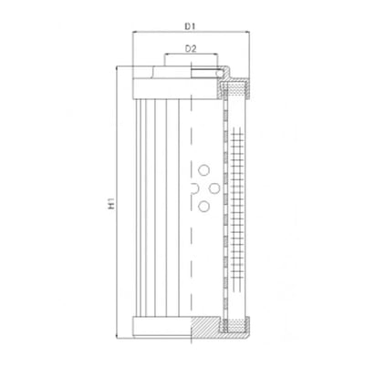 Filtrec DHD330W300V