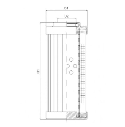Filtrec DHD500H10B/ESD