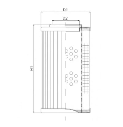 Filtrec DLD150B40B