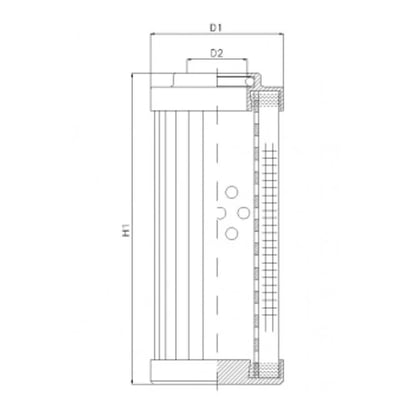 Filtrec DLD150T500B