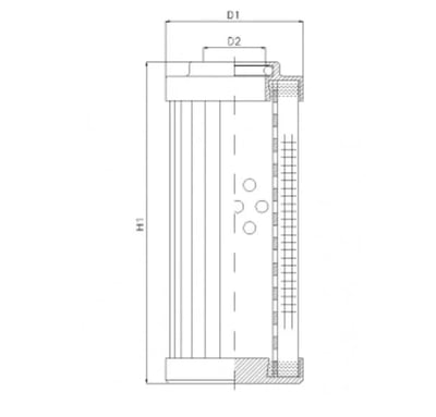 Filtrec DLD240T10B