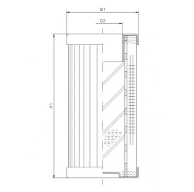 Filtrec DMD0008W1000B